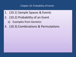 Chapter 10 (pptx) - Mathematics for the Life Sciences