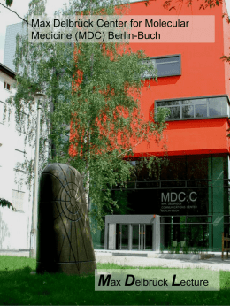 Speaker: Helen - Max Delbrück Center for Molecular Medicine