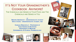 It`s Not Your Grandmother`s Cookbook Anymore!