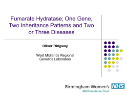 one gene, two inheritance patterns and two or three diseases