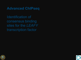 AdvancedChIPseq - iPlant Pods