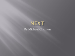 Michael Crichton - stark