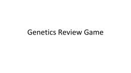 Genetics Review Game - 7th Grade Science with Mrs. Grow