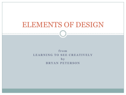 Elements of Design Presentation