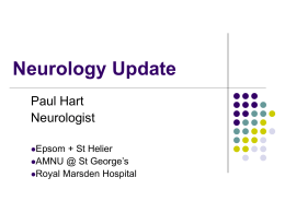 Neurology Update - epsomgpstudyday