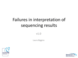 Failures in biological interpretation (pptx)