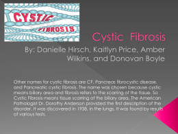 Cystic Fibrosis PPT