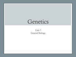 Genetics - jessamine.k12.ky.us