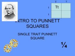 Punnett squares powerpointx