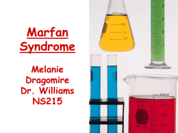 Marfan Syndrome by Melanie Dragomire