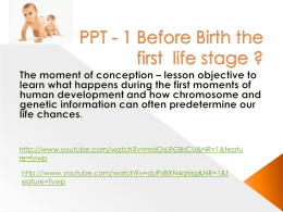 1b PPT – Foetal Growth and Genetics