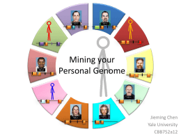 Mining your Personal Genome