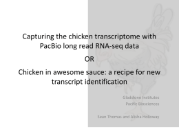 PacBio data added another 2000 transcripts to the set expressed in