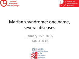 Marfan*s syndrome: one name, several diseases