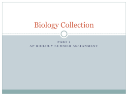 Biology Collection