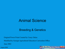 Animal Science