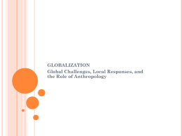 Globalization - Foothill College
