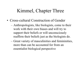 Kimmel, Chapter Three