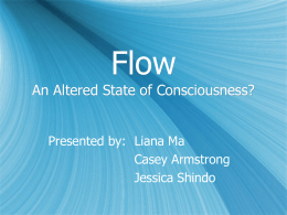 Flow - UCSD Cognitive Science