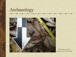 Archeology PowerPoint - Western Kentucky University