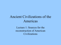 Lecture 1 Introduction to the Sources