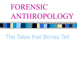 Forensic Anthropology - The Naked Science Society