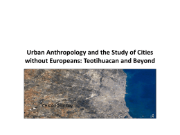 Urban Anthropology and the Study of Cities