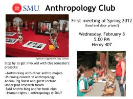 Anthropology Club