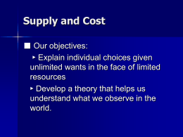 05-Law of Supply