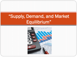 Supply and Demand 2