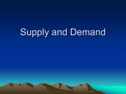 L5-Supply and Demand part I