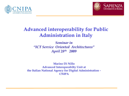 Advanced interoperability services in SPC
