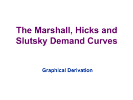 The Demand Curves - Economics Network