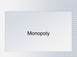 Chapter 12 MONOPOLY - University of Minnesota