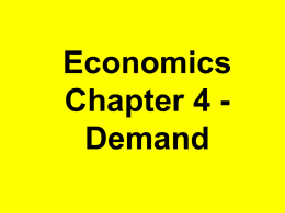Economics Presentations