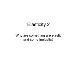 Elasticity2