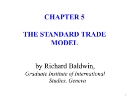 Export-biased Growth - Graduate Institute of International and