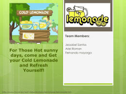 Lemonade Stand - s3.amazonaws.com