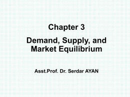 (shift of the demand curve).