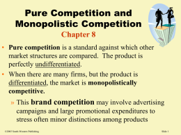 monopolistically competitive. - LMS