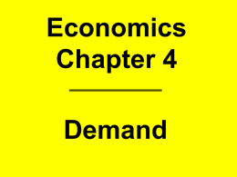 Economics Chapter 4