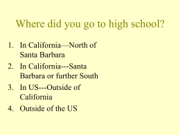 Where did you go to high school?