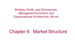 Market structure