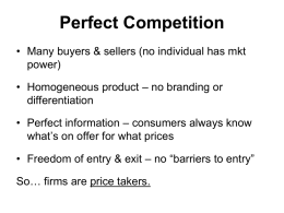 Perfect-Competition