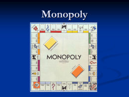 Monopoly - Oakwood City School District