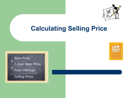 Identify pricing strategies for making effective pricing decisions.