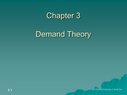 Chapter 3 PowerPoint Presentation