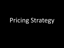 Pricing – Q&A - Mr. George Academics
