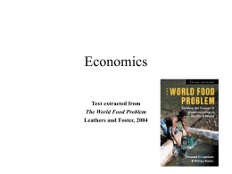 Economics: Supply and Demand