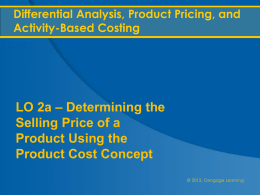 total product cost